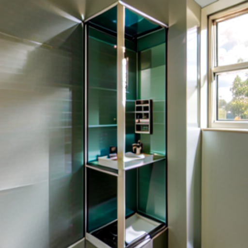 111_A bathroom with a stand alone shower and a peep window..png